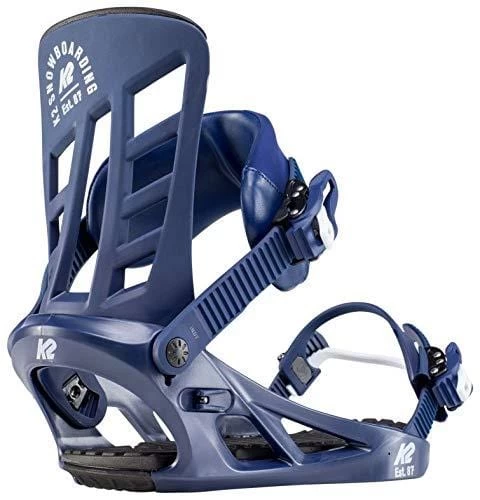 K2 Indy Snowboard Bindings 2020 - Men's Navy Large 4 K2 Indy Snowboard Bindings 2020 - Men's Navy Large - Image 2