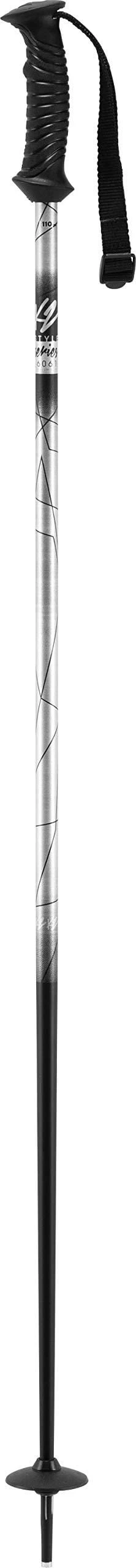 K2 Style Alu Ski Pole - Silver 44