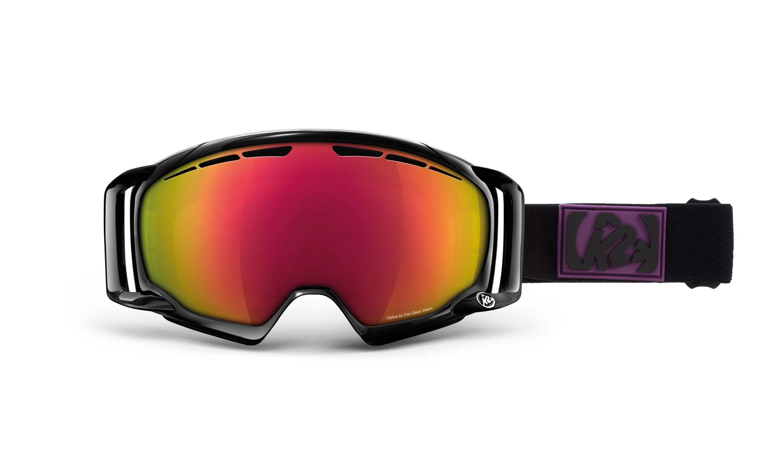 K2 Captura Ski Goggles, Black Virtue/Gray/Red Octic Mirror 3 K2 Captura Ski Goggles, Black Virtue/Gray/Red Octic Mirror