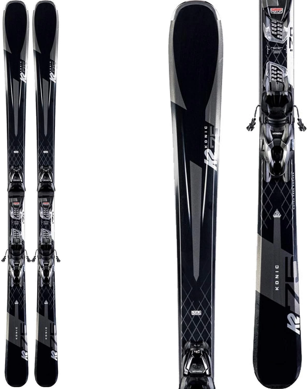 K2 Konic 75 Skis With M2 10 Quikclik Bindings 2020-170cm 3 K2 Konic 75 Skis With M2 10 Quikclik Bindings 2020-170cm